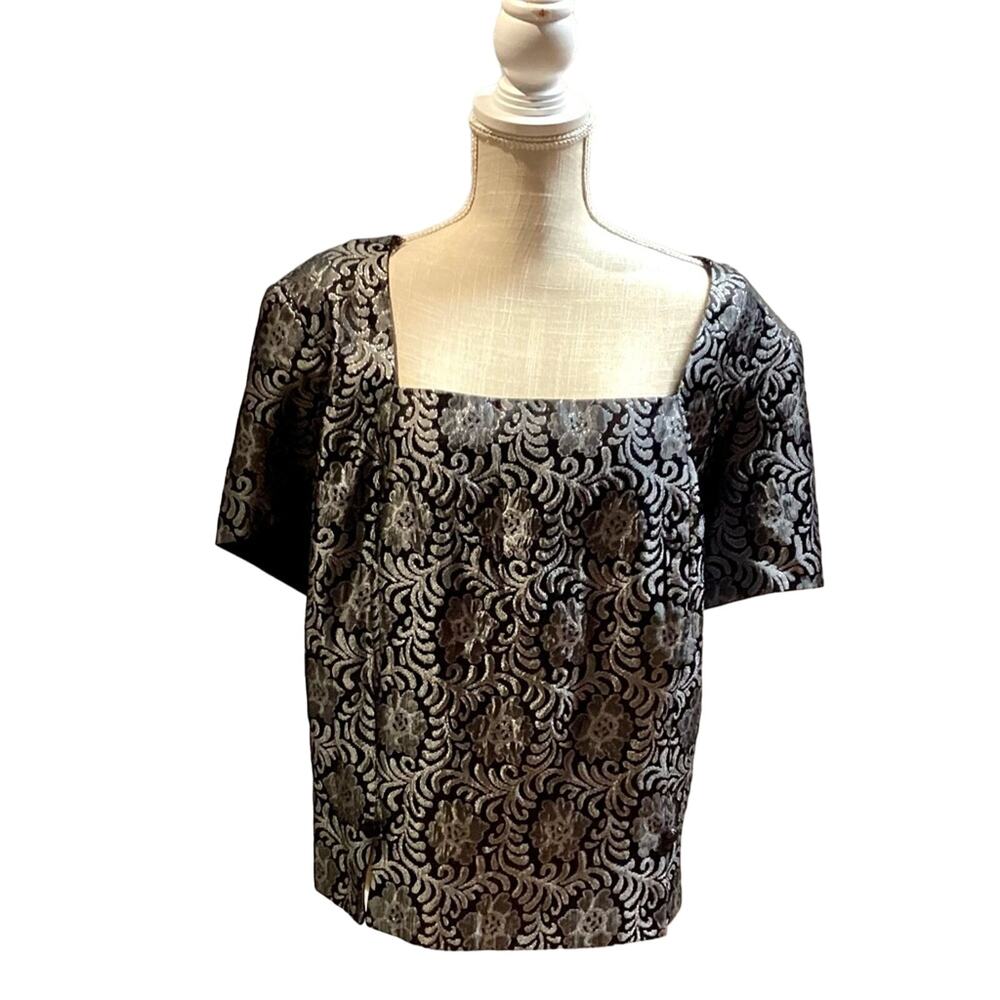 J.R.Nites  Square Neck Top